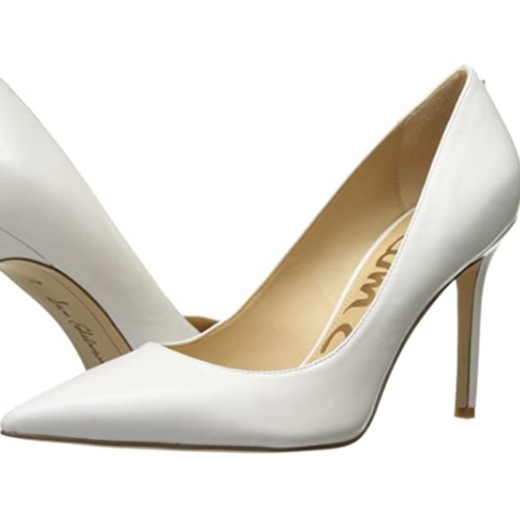 Women's white dress high heels